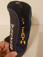 Dunlop Goliath Golf Club Driver Head Cover Navy Blue & Black (NEW WITHOUT TAGS)