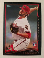 Mike Bolsinger RC 2014 Topps Update Black /63 Diamondbacks #US-287 A1