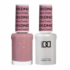 DND Soak Off Gel Polish and Nail Lacquer - 595 - Velvet Cream