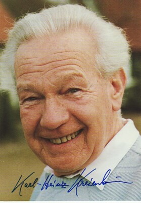 Autogramm Karl Heinz Kreienbaum 2002   Immenhof Stahlnetz Landarzt Brock Col xyz