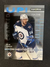 22-23 UD Synergy Hockey RC Blue SP Cranked UP Clear Cut CU-DS Dylan Samberg /249