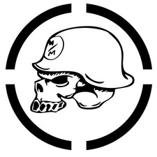 Metal Mulisha Skull Body Vinyl Decal Window Sticker Motocross 4x4 Off Road Sxs