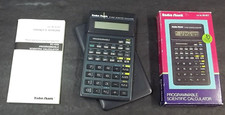 Radio Shack 10 Digits Programmable Scientific Calculator EC-4036 Box Instruction