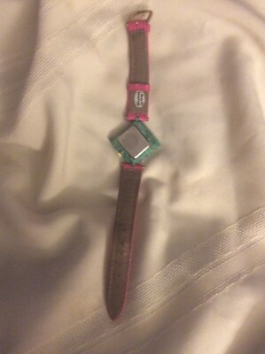 Vintage Marie Lourdes ladies impressionist green leather watch NEW BATTERY Marie Lourdes Ladies Quartz Watch | eBay main image 4