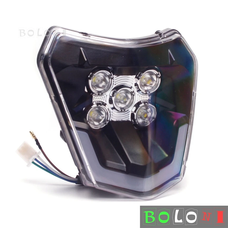 Светодиодная фара головного света Motorcross для KTM XC XCW EX SXF EXC-F Six Days Enduro - Изображение 4 из 4