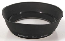 77MM UV FILTER W/ LENS HOOD