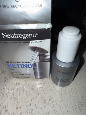 Neutrogena Retinol Oil 1.0 Oz New In Box Rapid Wrinkle Repair,