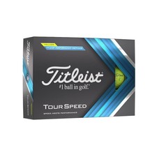 Tour Speed Yellow Golf Balls One Dozen 