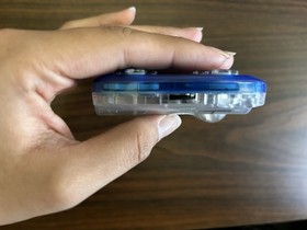 Bandai Wonderswan Color WSC w/ Backlit IPS Screen crystal clear blue