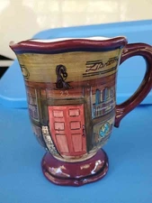 French Boulevard Library Pedestal Mug Kate McRostie