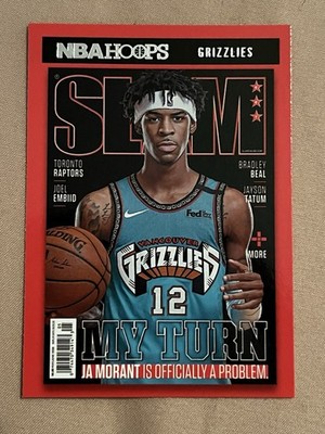 2020-21 Panini NBA Hoops Ja Morant SLAM #18 Memphis Grizzlies