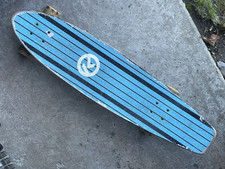 Kryptonics Cruiser Longboard 36" Big Wave 2013 MELTING EYEBALL used NICE