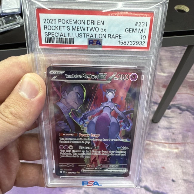 Mewtwo ex 231/182 SIR Holo PSA 10 Cert 158732932