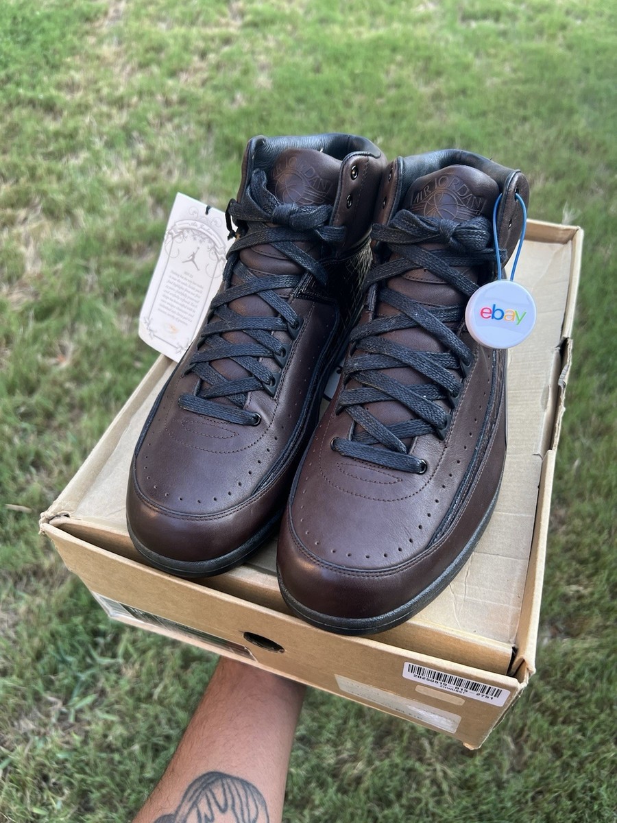 靴 Nike Air Jordan 2 Retro Premio \"Bin 23\" Nike AIR JORDAN 2 RETRO PREMIO Bin 23 Dark Cinder/ Black