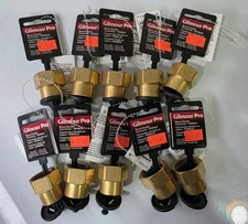 (10) Gilmour 1/2in Brass Double Female Hose Connector 5FP7FH