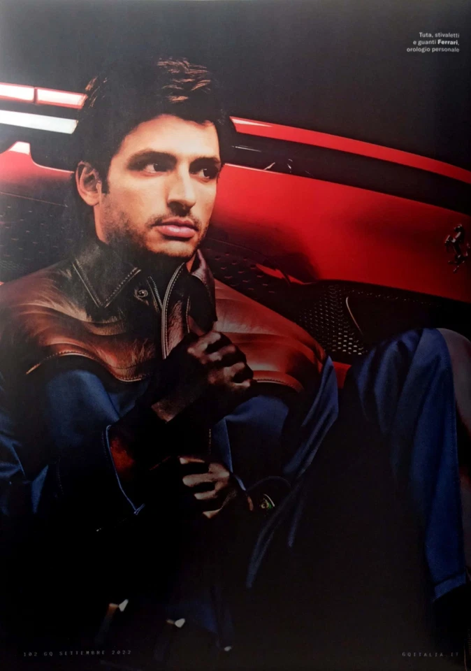 CHARLES LECLERC Carlos Sainz GQ Magazine Italia September 2022 Jacob Elordi - Image 2 of 4