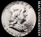 1962 Franklin Half Dollar- Silver- Choice Gem Brilliant Unc Luster #J4181