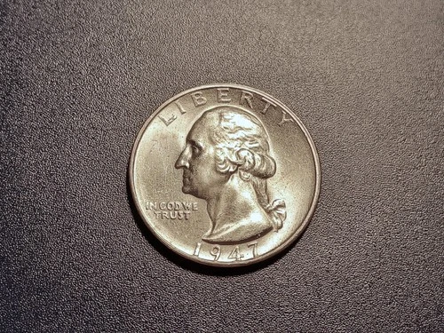 Gem BU 1947-S Washington Quarter