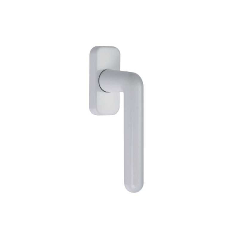 Bloc platine béquille blanc VACHETTE anti usure pour porte bois