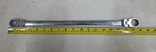 Ez Red Nrm1719 Non Reversible Ratcheting Wrench 17mm X 19mm Stainless Steel Nob
