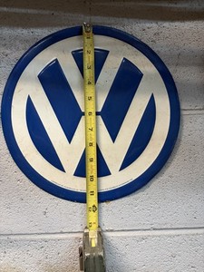 Volkswagen Sign Aluminum 12” Round