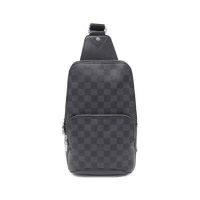 echt Louis Vuitton Damier Graphite Avenue Sling Bag N41719 Schultertasche...