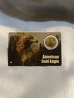 2026 Liberia American Gold Eagle 1/200 oz .9999 Gold Coin in Card Serial #104