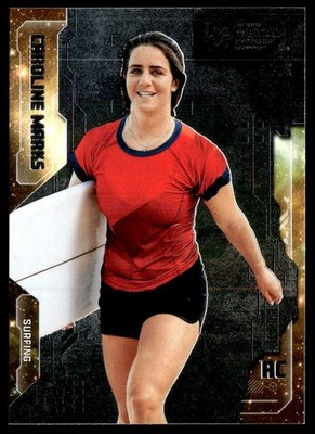 CAROLINE MARKS 2024 SKYBOX METAL UNIVERSE CHAMPIONS - SURFING RC #49
