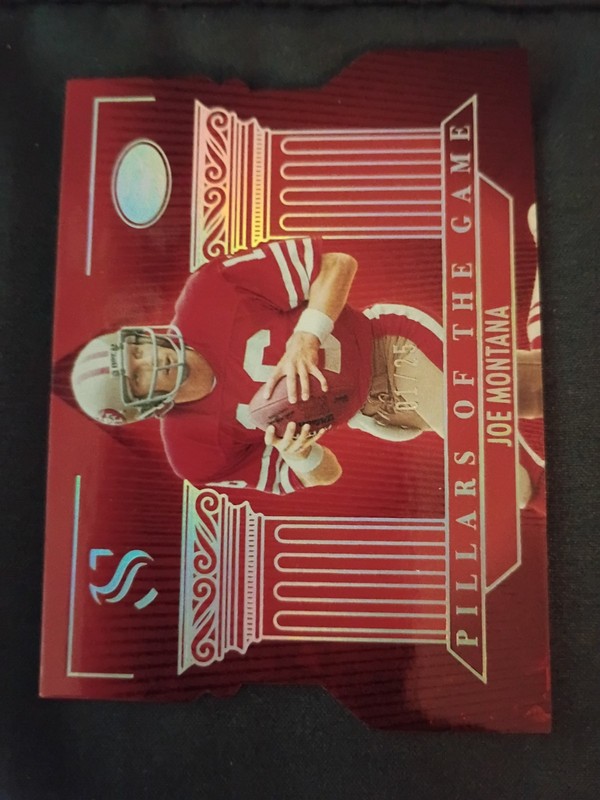 2025 Panini Silhouette - Pillars of the Game Joe Montana #6 Numbered /25