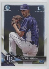 2018 Bowman Chrome Prospects Michael Mercado #BCP16 6r2