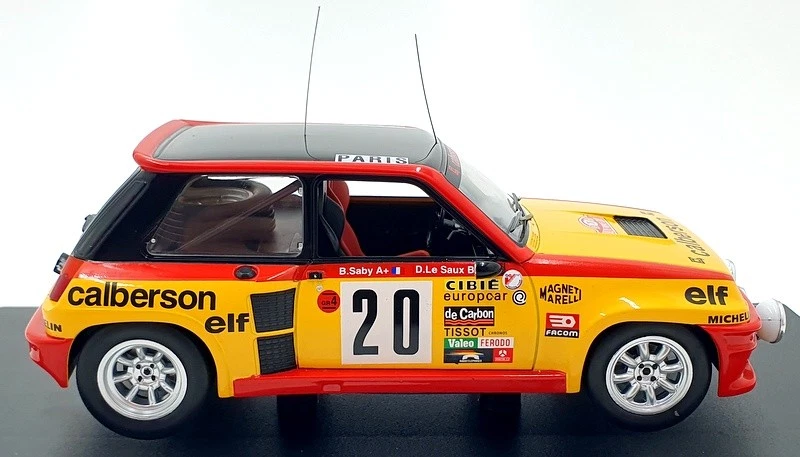 IXO Models 1/18 Scale 18RMC118 Renault 5 Turbo #20 Monte Carlo 1981 B.Saby - Image 4 of 4