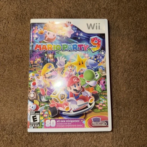 Mario Party 9 Nintendo Wii, 2012 CIB Complete with Manual CIB - Tested