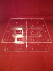 Acrylic Perspex® Cake Pop Stand Square Clear Flat Pack Design Holds 20 Pops