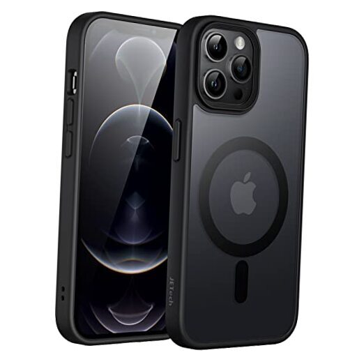 Magnetic Case for iPhone 12 Pro Max 6.7-Inch Compatible with MagSafe, Black