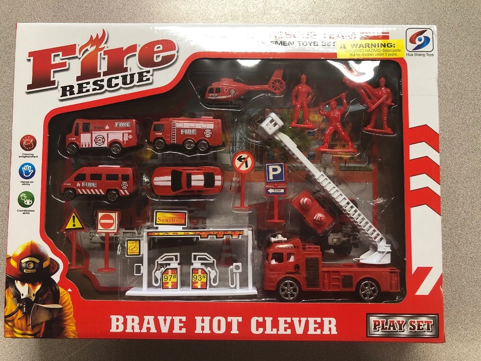 Fire Rescue Team Play Set  - Image 2 of 3