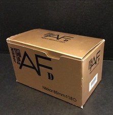 Nikon AF Nikkor 85mm f/1.8D lens - EMPTY BOX w/ Foam Inserts (NO LENS)