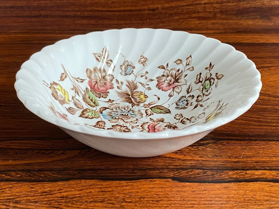 (11) Johnson Brothers Staffordshire Ramo Fruta/Postre (Salsa) Cuencos Foto 3 de 4