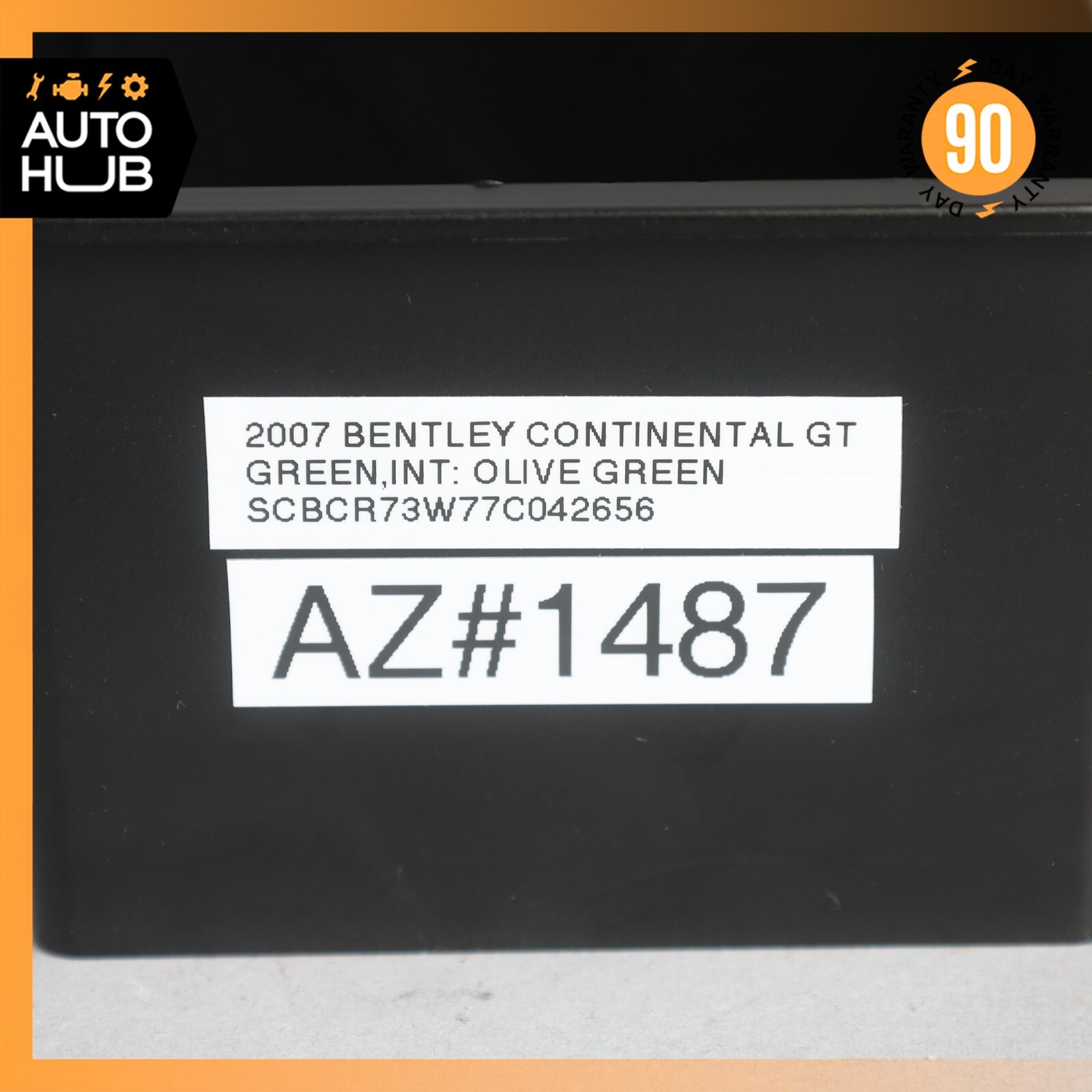 03-13 Bentley Continental GT GTC Instrument Cluster Speedometer Bezel Trim OEM