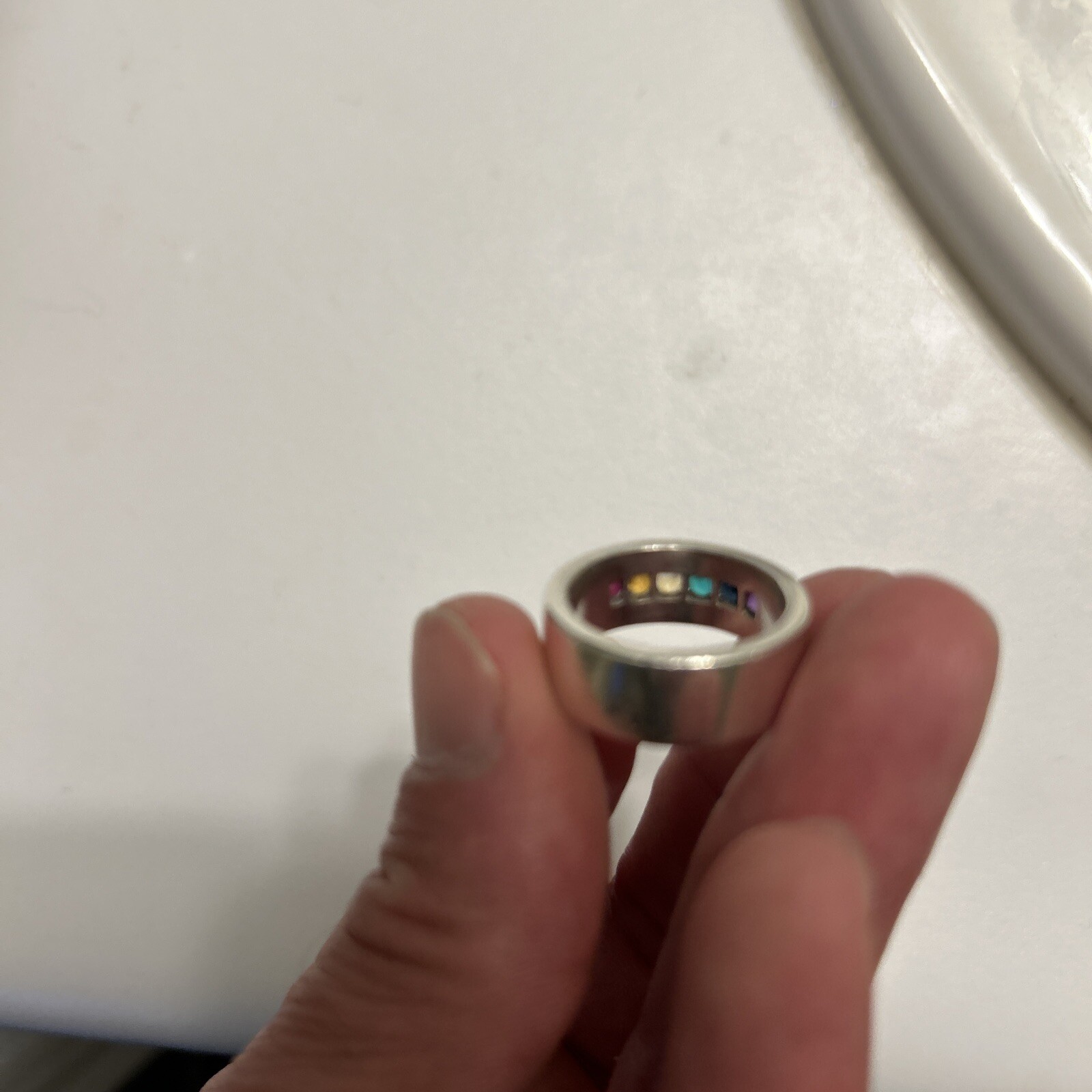 925 Silver Rainbow Ruby Emerald Citrine Sapphire … - image 8