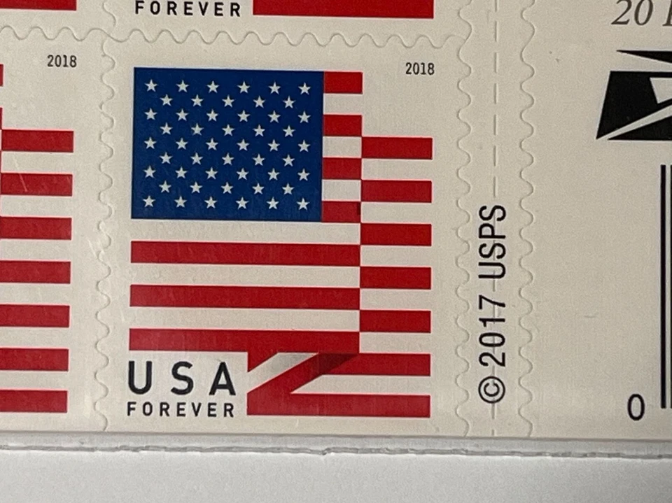 2017 FLAG STAMP Z-FLAG Booklet of 20 - Image 4 of 4