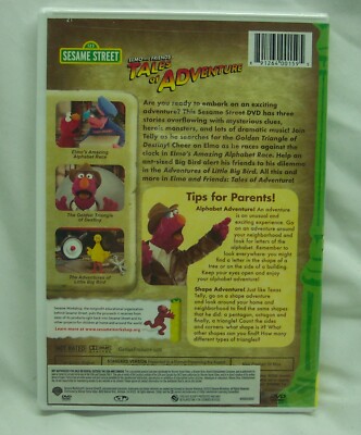 SESAME STREET Elmo and Friends Tales of Adventure DVD 2008 BRAND