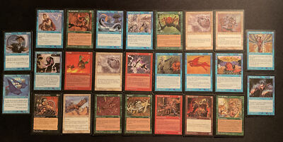25 X Tempest Magic The Gathering Karten 1997 Mtg
