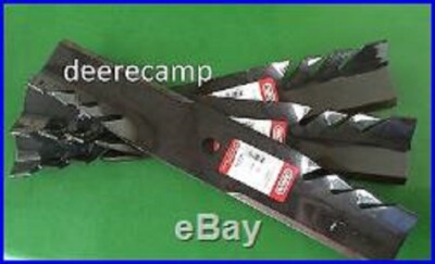 3 Gator blades for John Deere 50'' mowers 316,318,285,320,322,330,332,655 396738