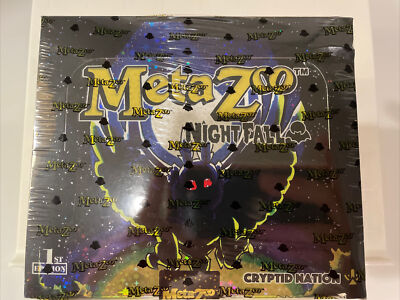 2021 MetaZoo TCG MetaZoo Nightfall 1st Edition Booster Box - Brand New  Sealed Collectible Card Game Box MetaZoo 1st Edition Sealed
