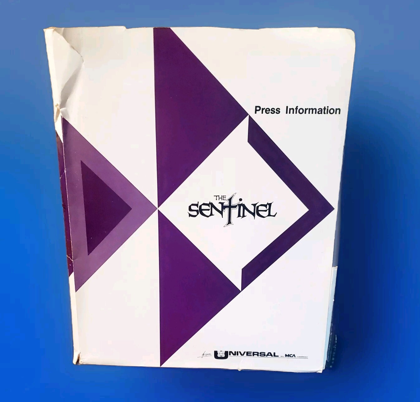 1977 "THE SENTINEL" Chris Sarandon Horror MOVIE PRESS KIT With Photos In FOLDER