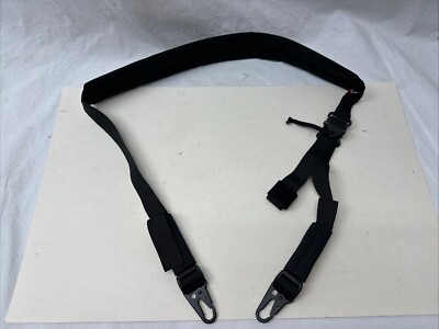 London Bridge LBX-0313 2 Point Point Rifle Sling Black HK Hook Ends Quick Adjust