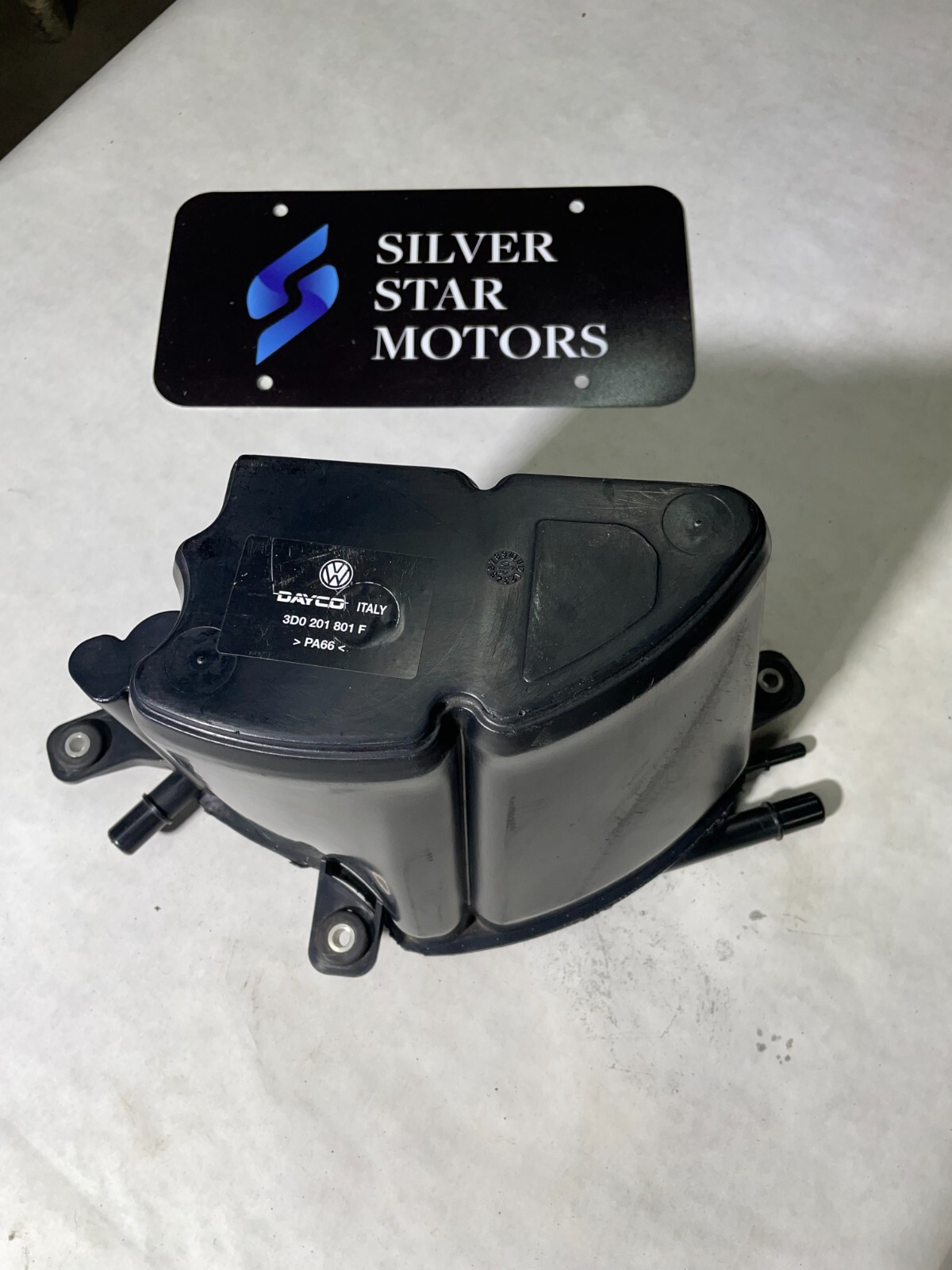AUDI R8 SPYDER FUEL EVAP VAPOR CHARCOAL EMISSION CANISTER 3D0201801F OEM