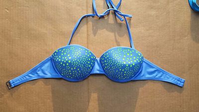 Haut De Bikini Candie's Swim Taille S - Armatures Push-up, Couleur Bleu Néon - Neuf Sans étiquettes