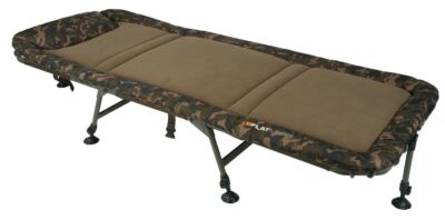 Fox Flatliner Bedchair *6 or leg* Fishing Bed Camo Green
