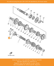 YAMAHA Plate, Cover, 10V-17471-00 OEM RD125LC DT125 DT125R DT125LC YF200 YFS200